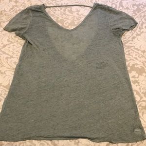 VS PINK open back tee.